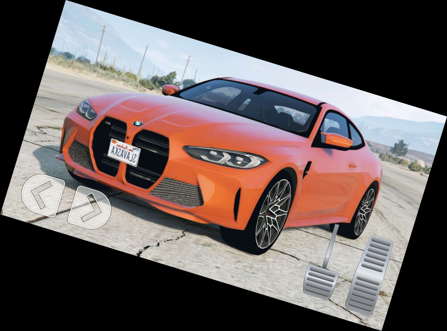 Парковка BMW M4 Водить Город