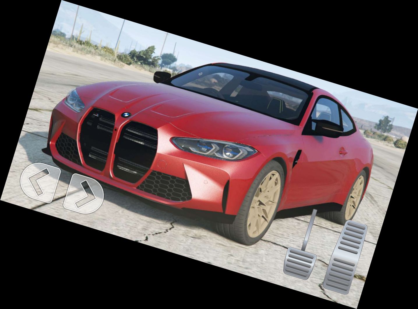 Парковка BMW M4 Водить Город