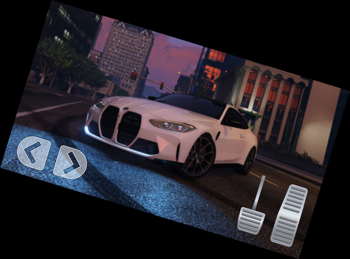 Паркуй BMW M4 Міській Зоні