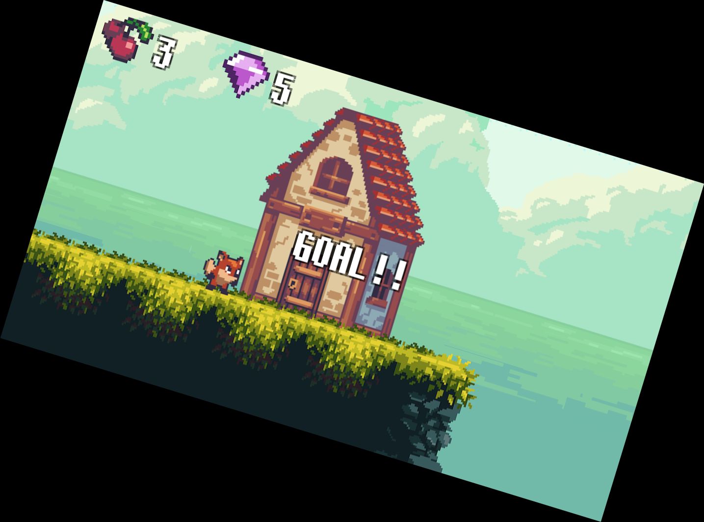 Sonnige Land Spaziergang