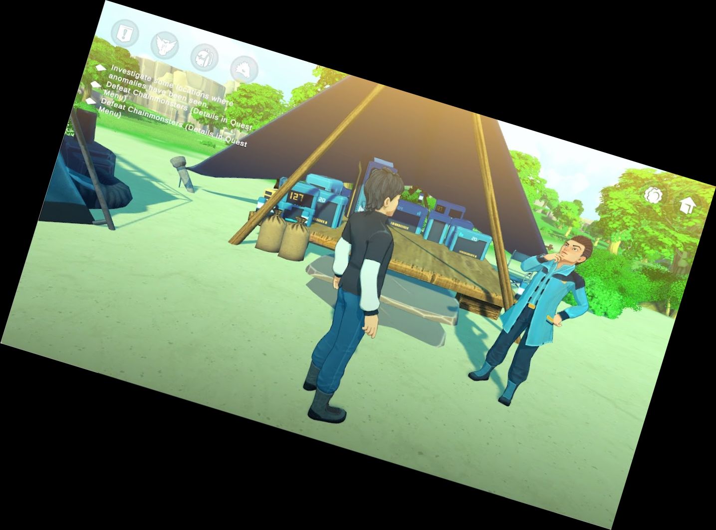 Демонстрация Chainmonsters