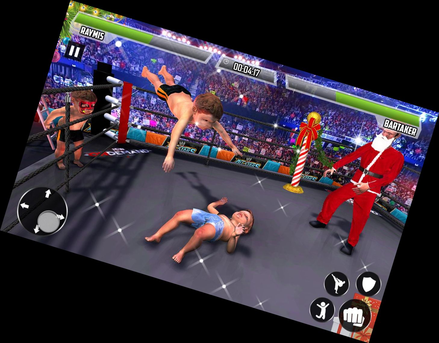 Kinder Ringen: Kampf Spiele