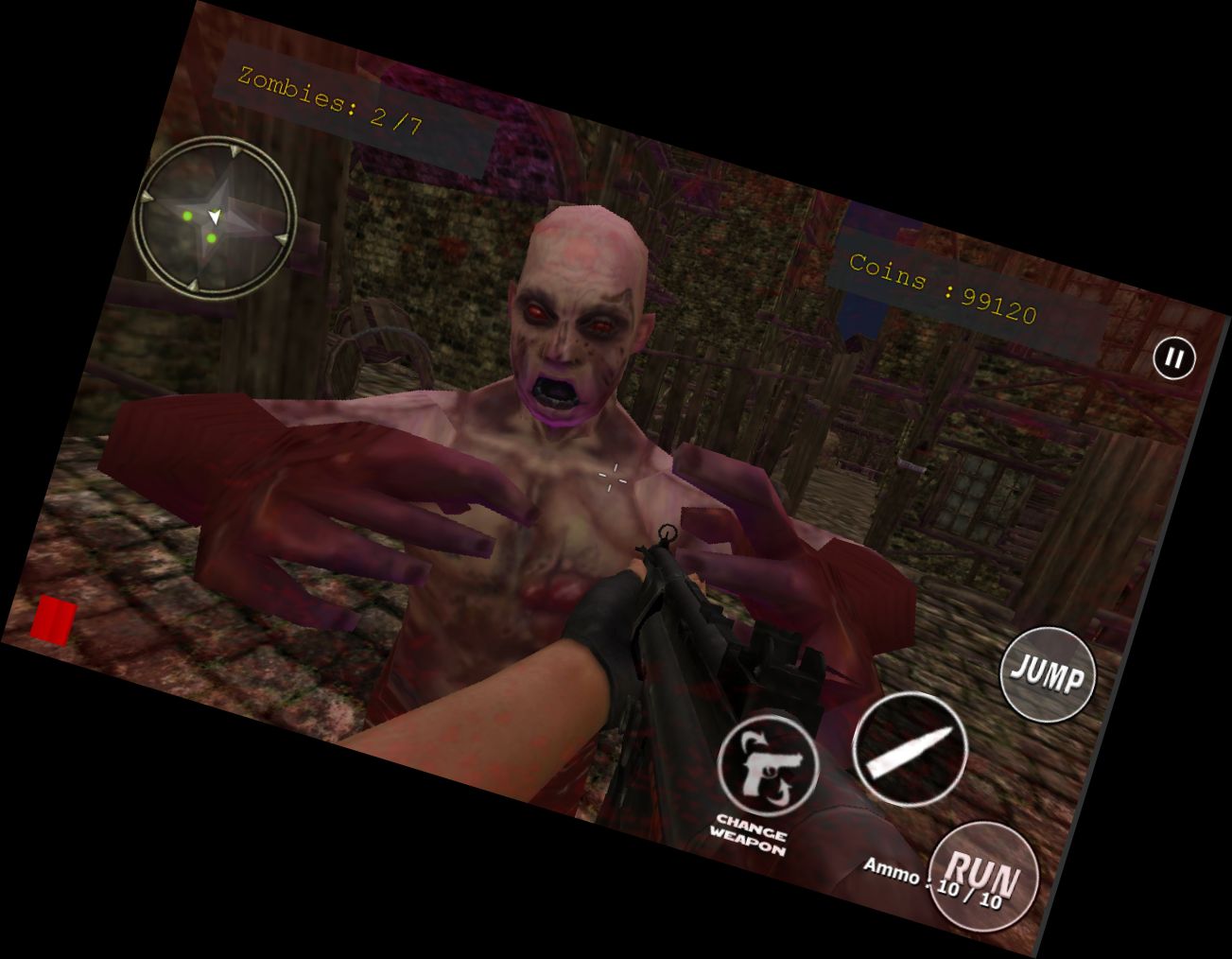 Virus-Zombie-Ausbruch