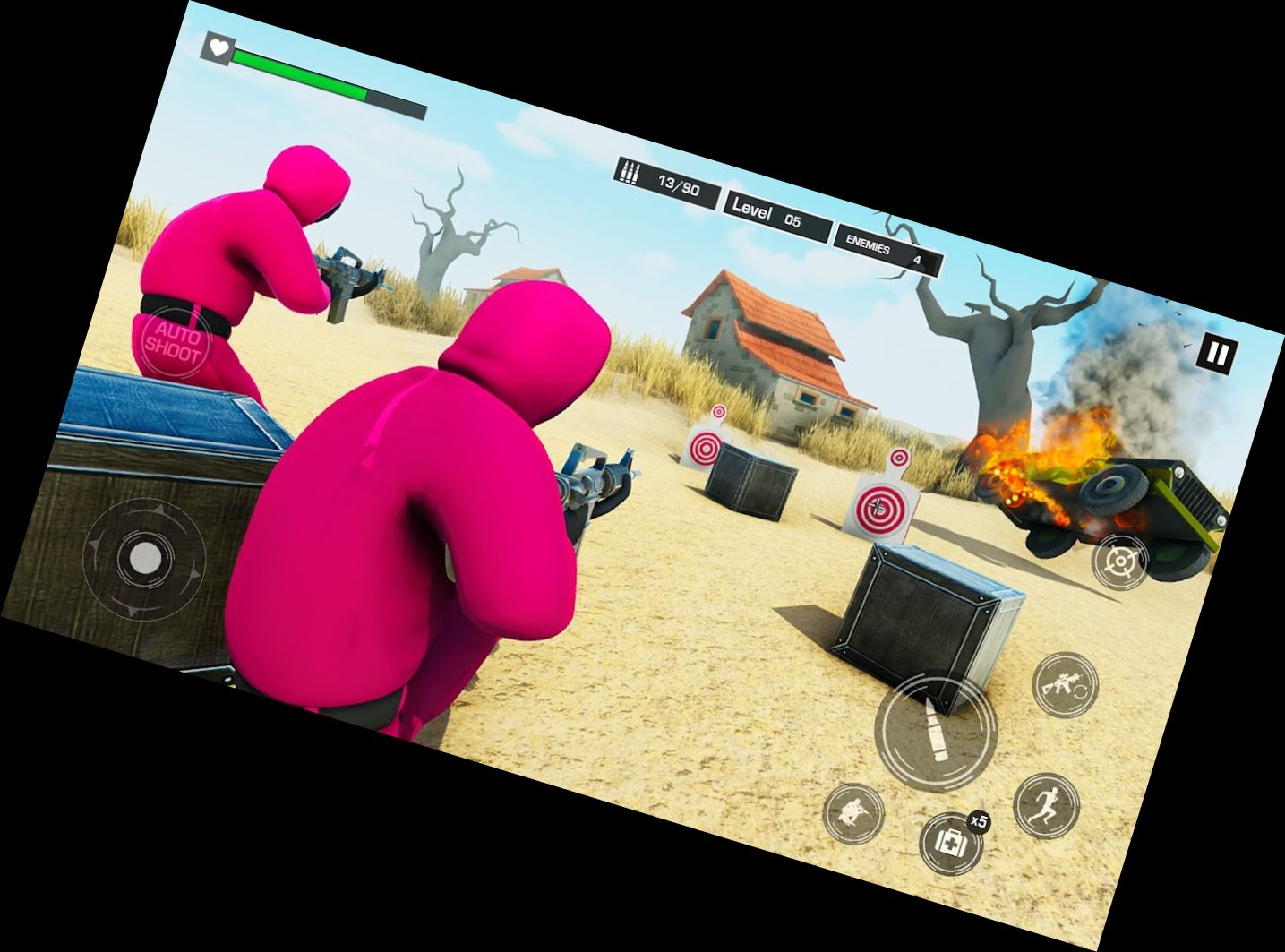 Überlebensschießen - Squad Spiele