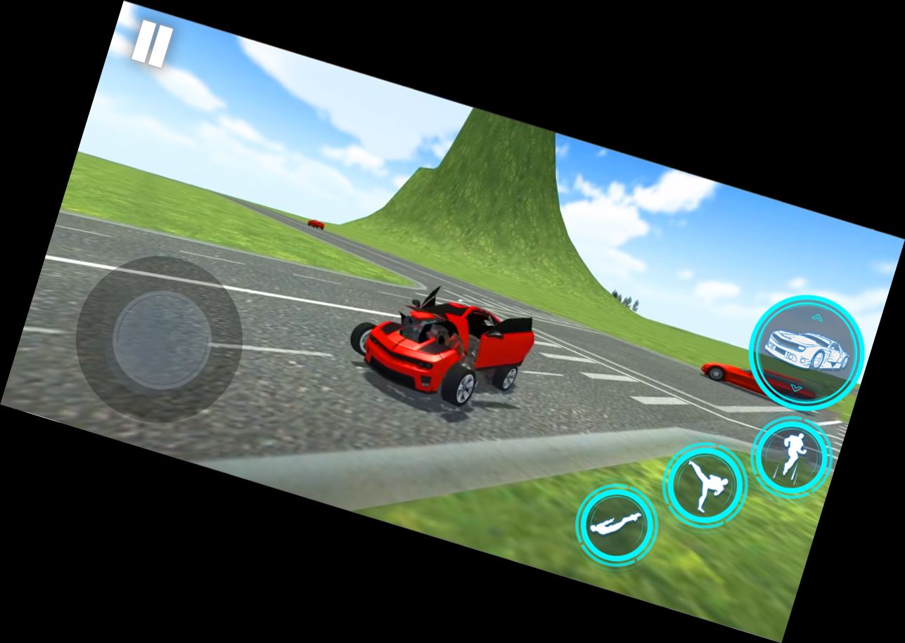 Roboter Auto Verwandlung 3D