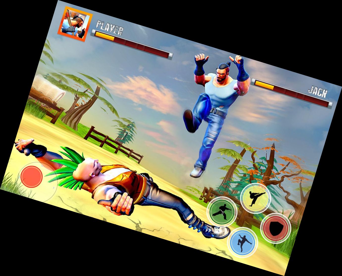 Kampfspaß auf der Straße: K