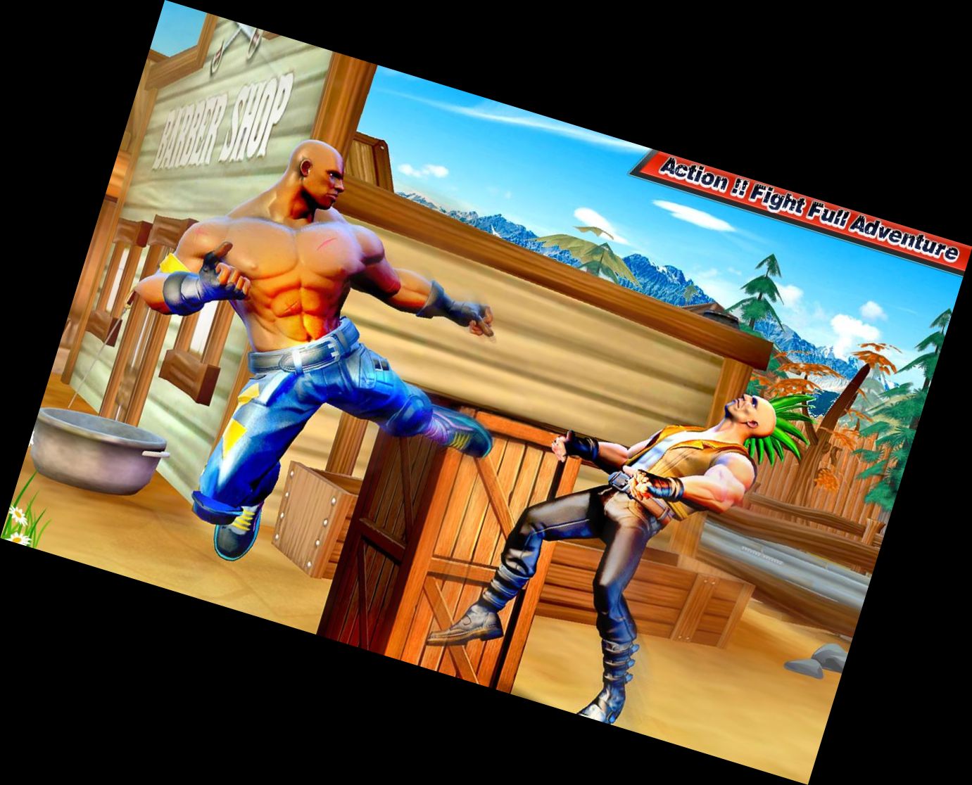 Уличные игры боевых искусств Кун