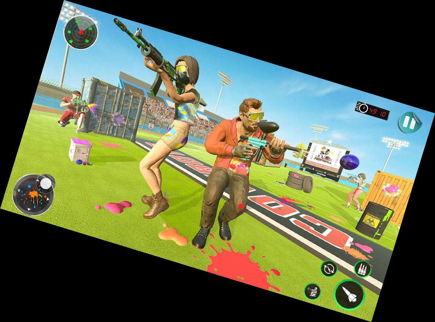 Битва за Paintball 3D Стр