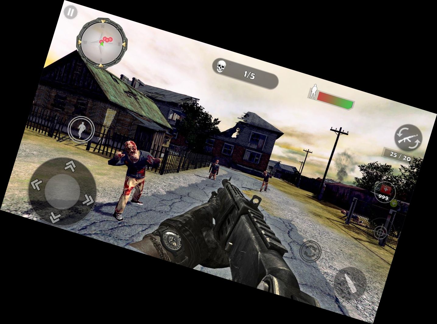 Survival Against Zombies - Offline First Person Shooter Games