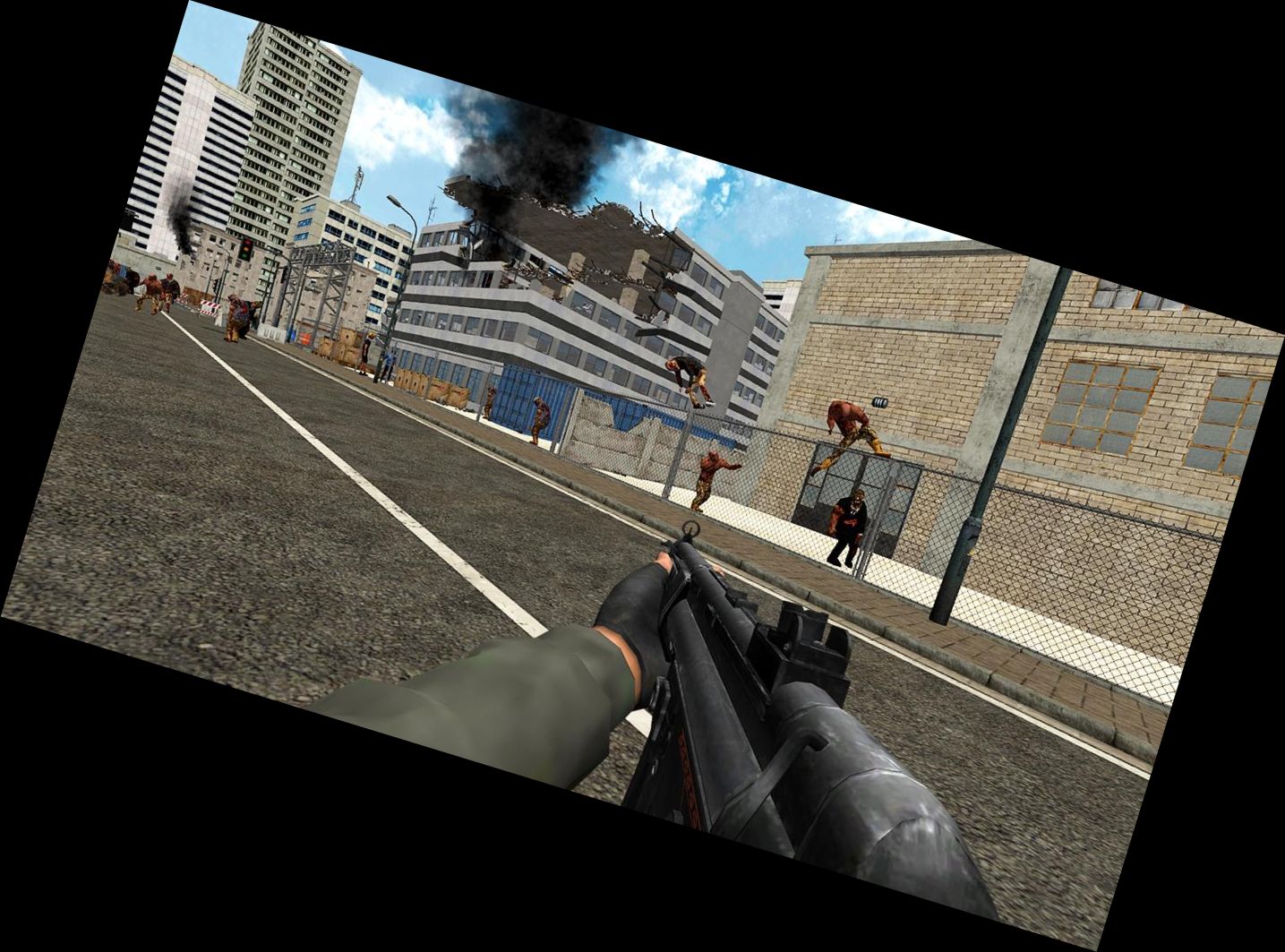 Zombie-Schießen Überleben - Offline-Ego-Shooter-Spiele