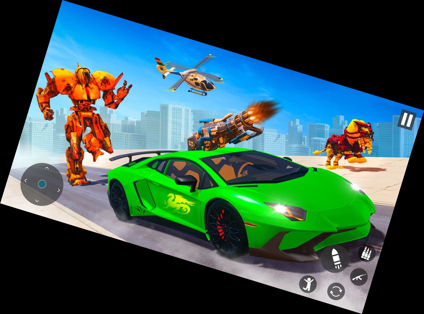 Игра Танк Робот 3D: Ав