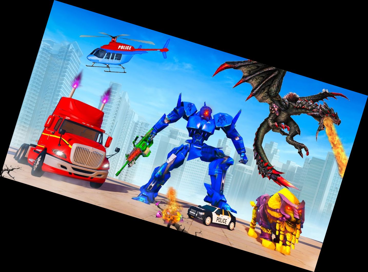 Игра Танк Робот 3D: Ав