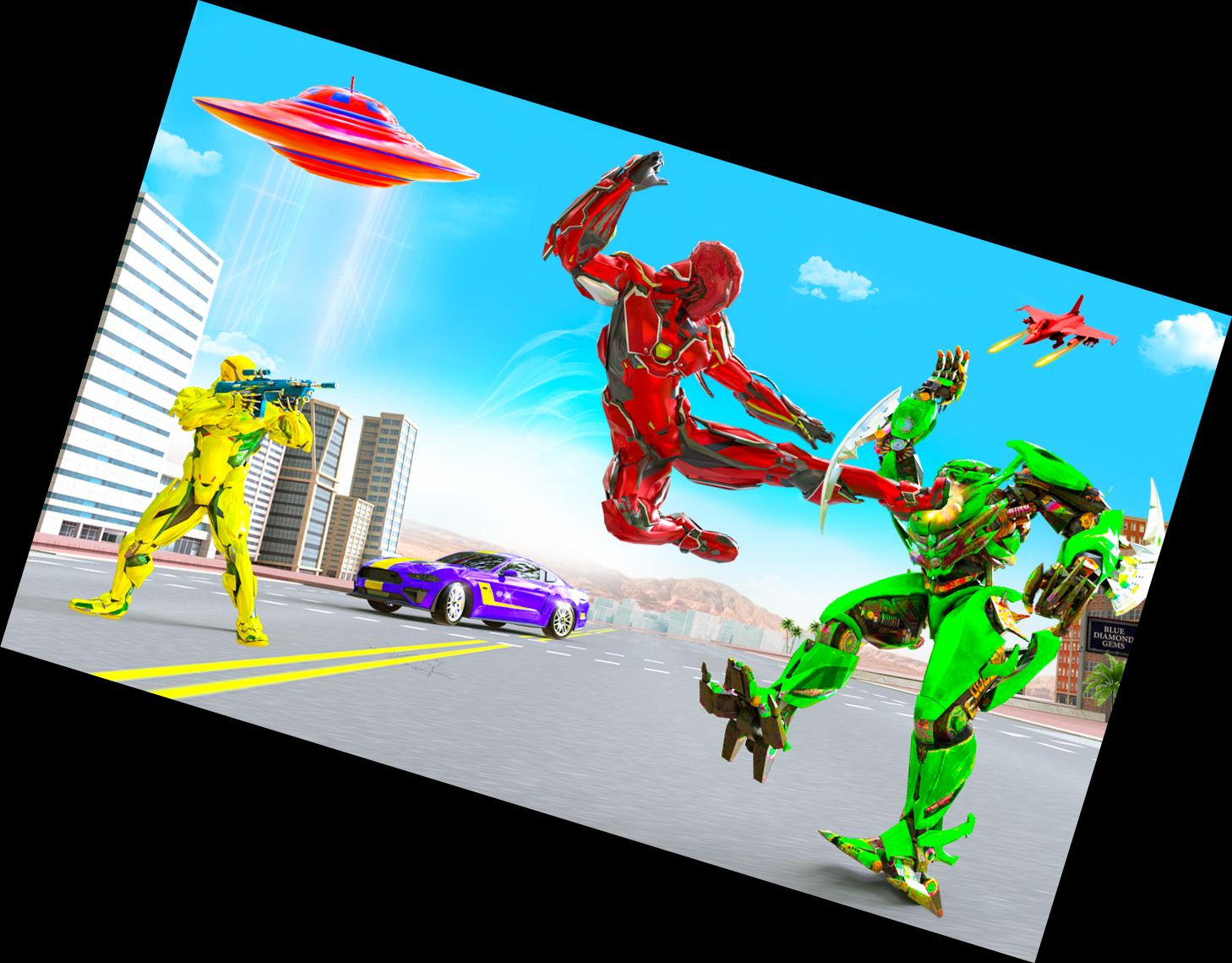 Игра с трансформирующимися роботами-