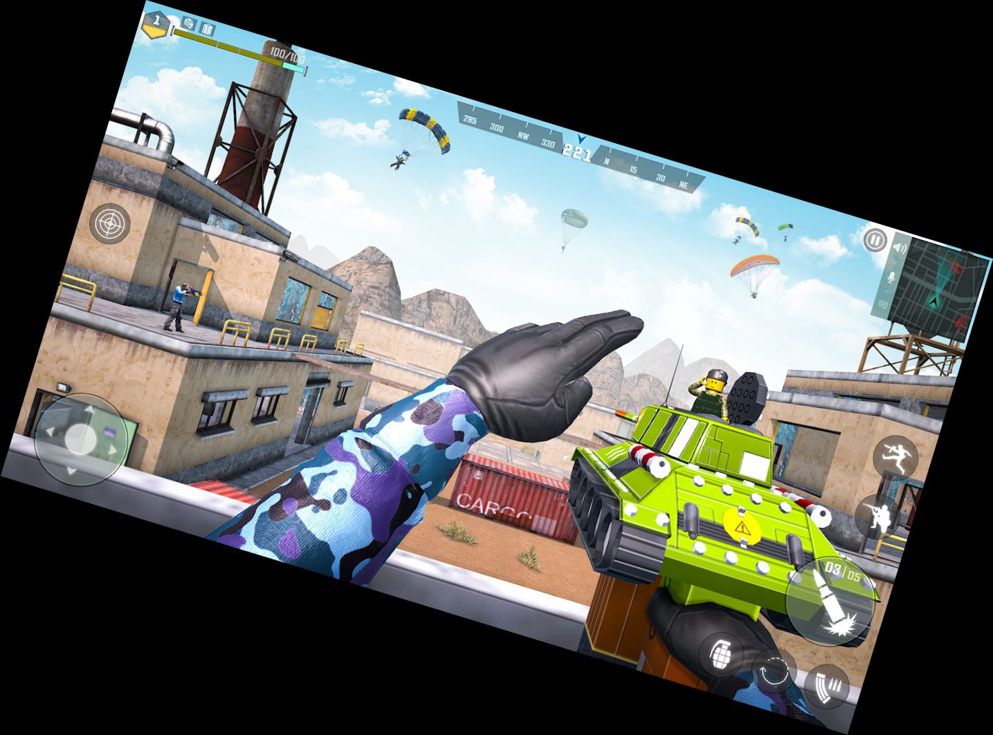 Warzone Battle Games - Action Shooter