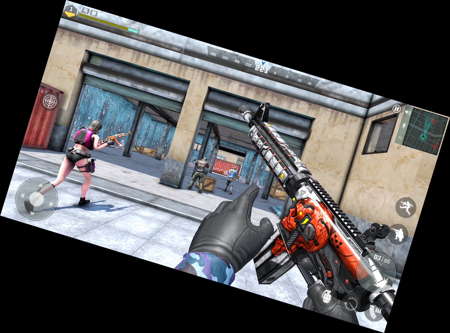 Warzone Battle Games - Action Shooter