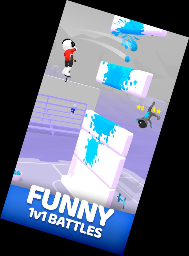 Pogo Malerei: 1v1 Stickman