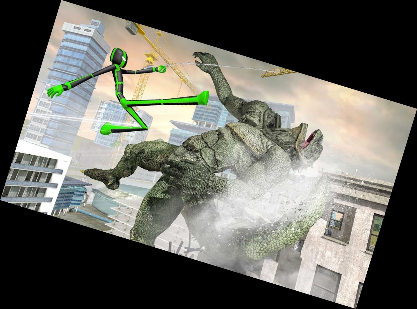 Stickman Seilhelden Rettungsspiel