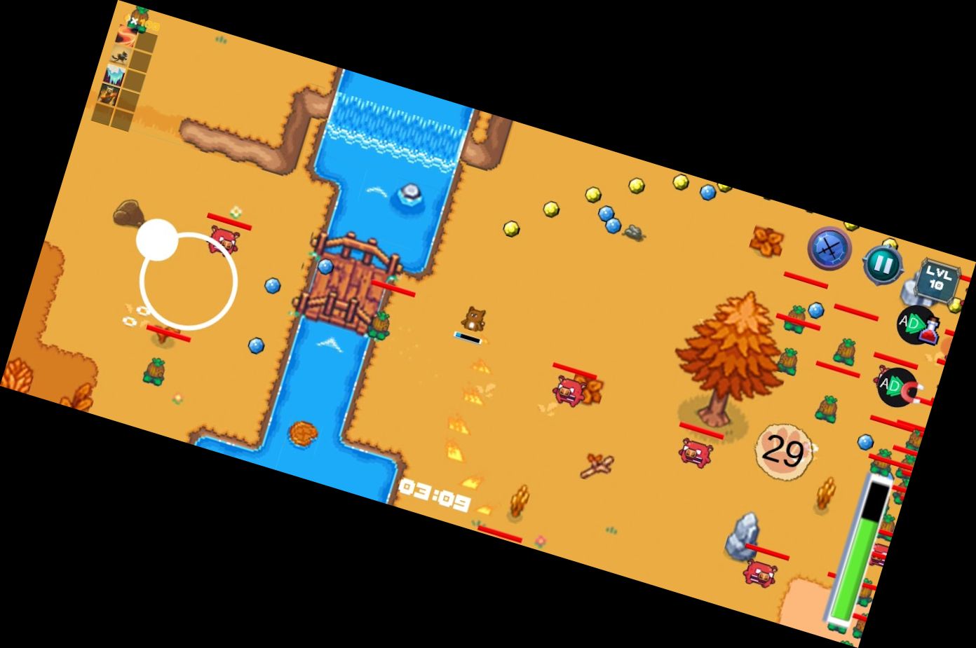 Katzen Überlebensspiel - Lässige Kitty