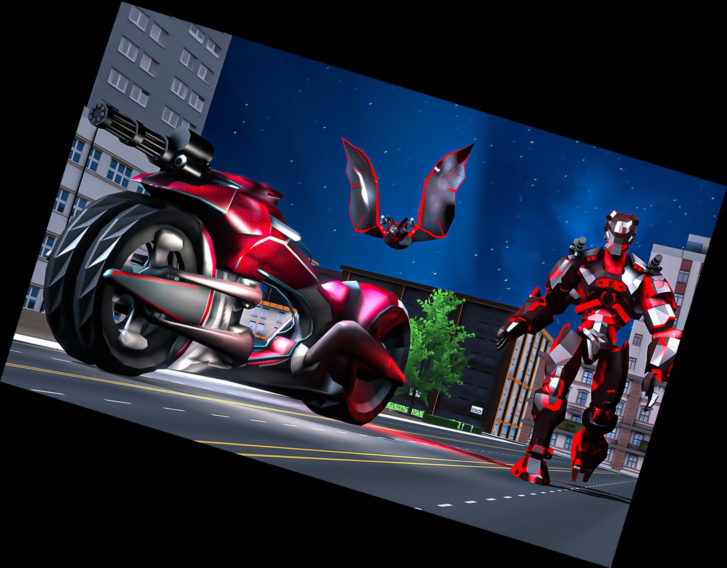 Летающий Велосипед Робот Транс