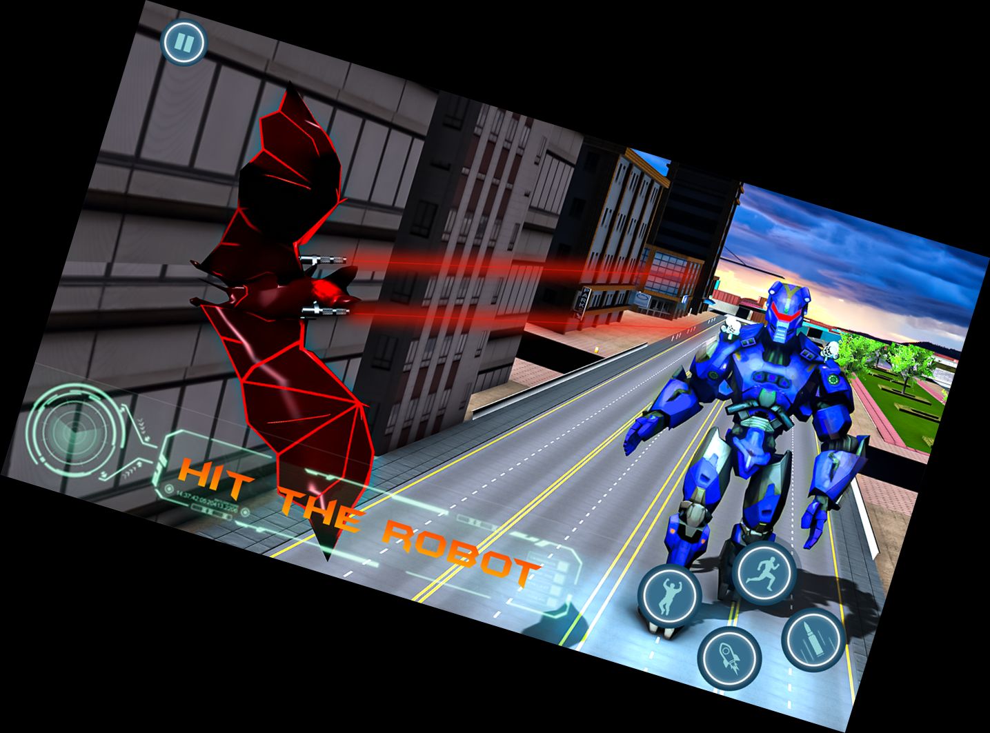 Летающий Велосипед Робот Транс