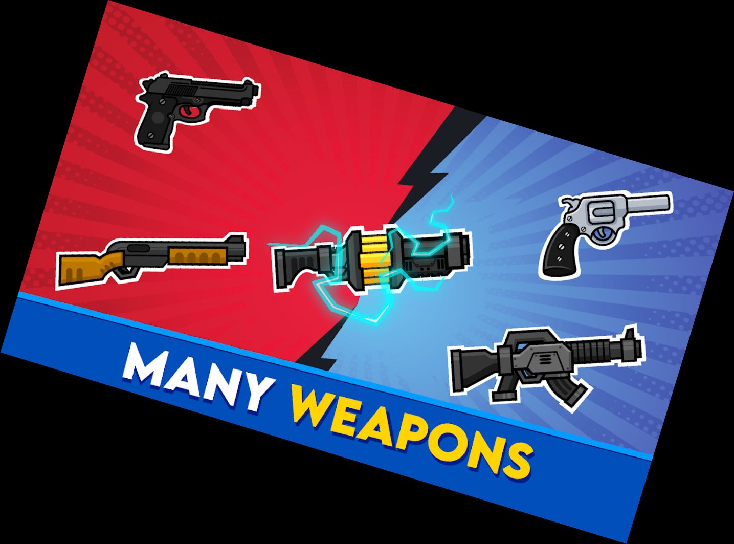 Mann aus Streichholz und Gewehr: