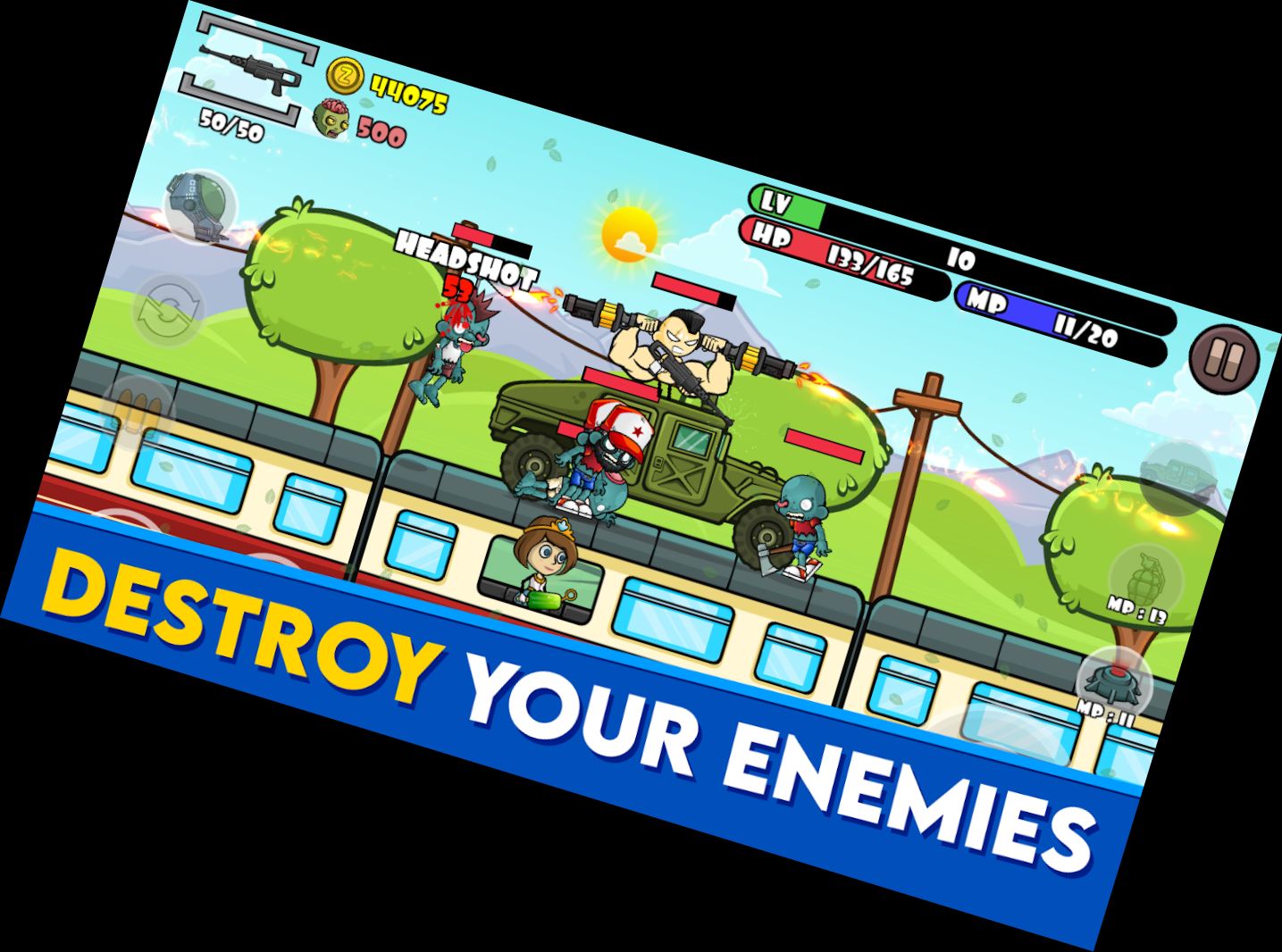 Человечек и Пушка: Война