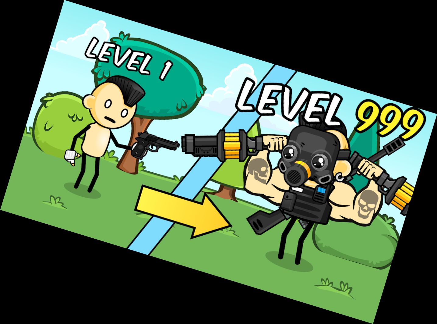 Стікмен і рушниця: зом