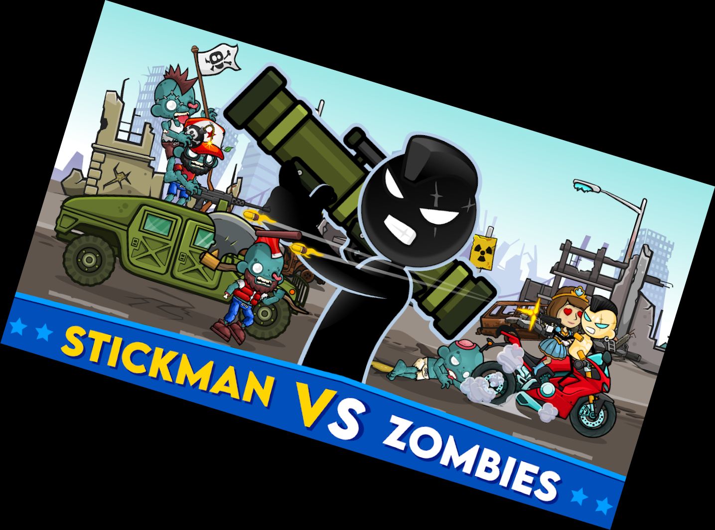 Stickman vs Gun: Zombie Apocalypse