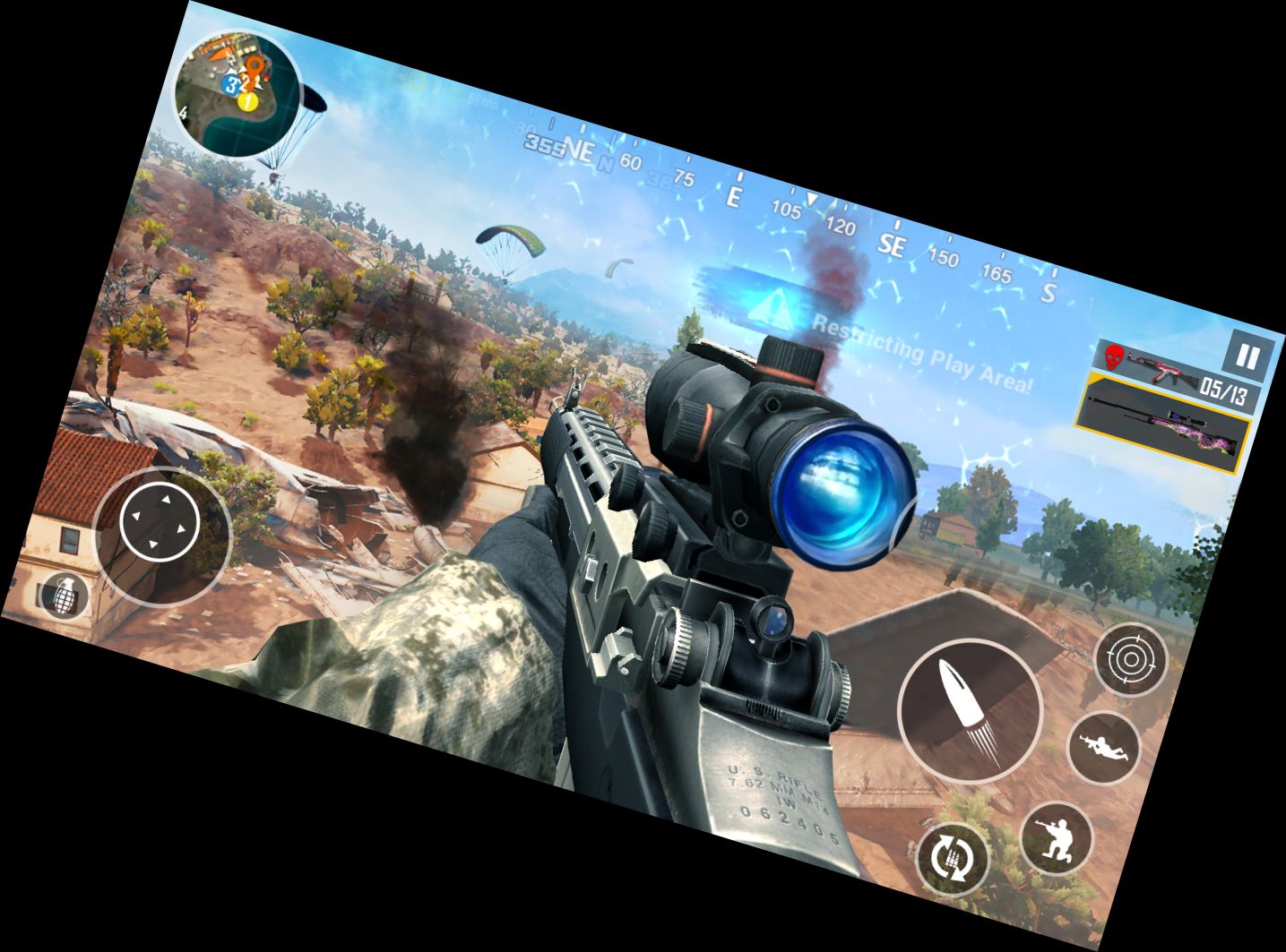 3D Offline Military Shooter Game