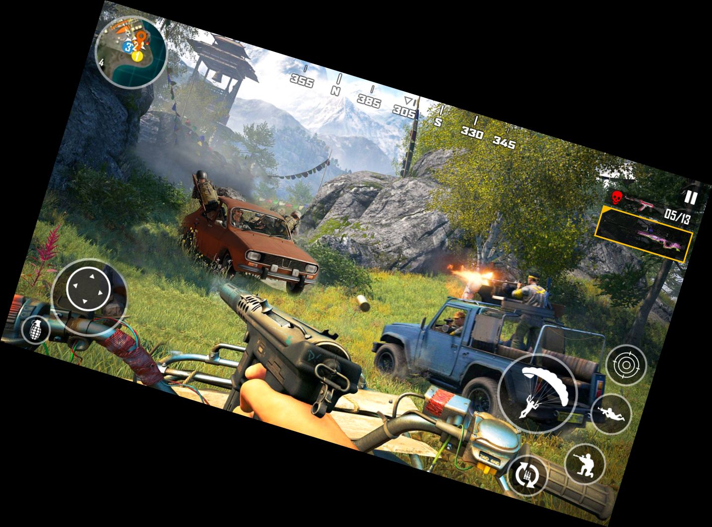 Offline Armee-Shooting-Spiel 3D