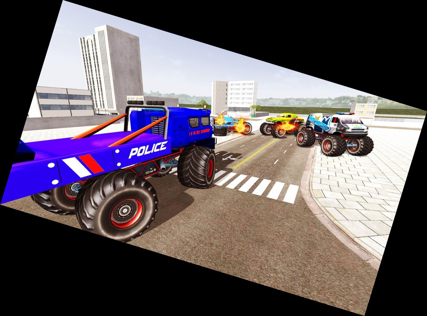 US Monster Truck Robot Kriege 20