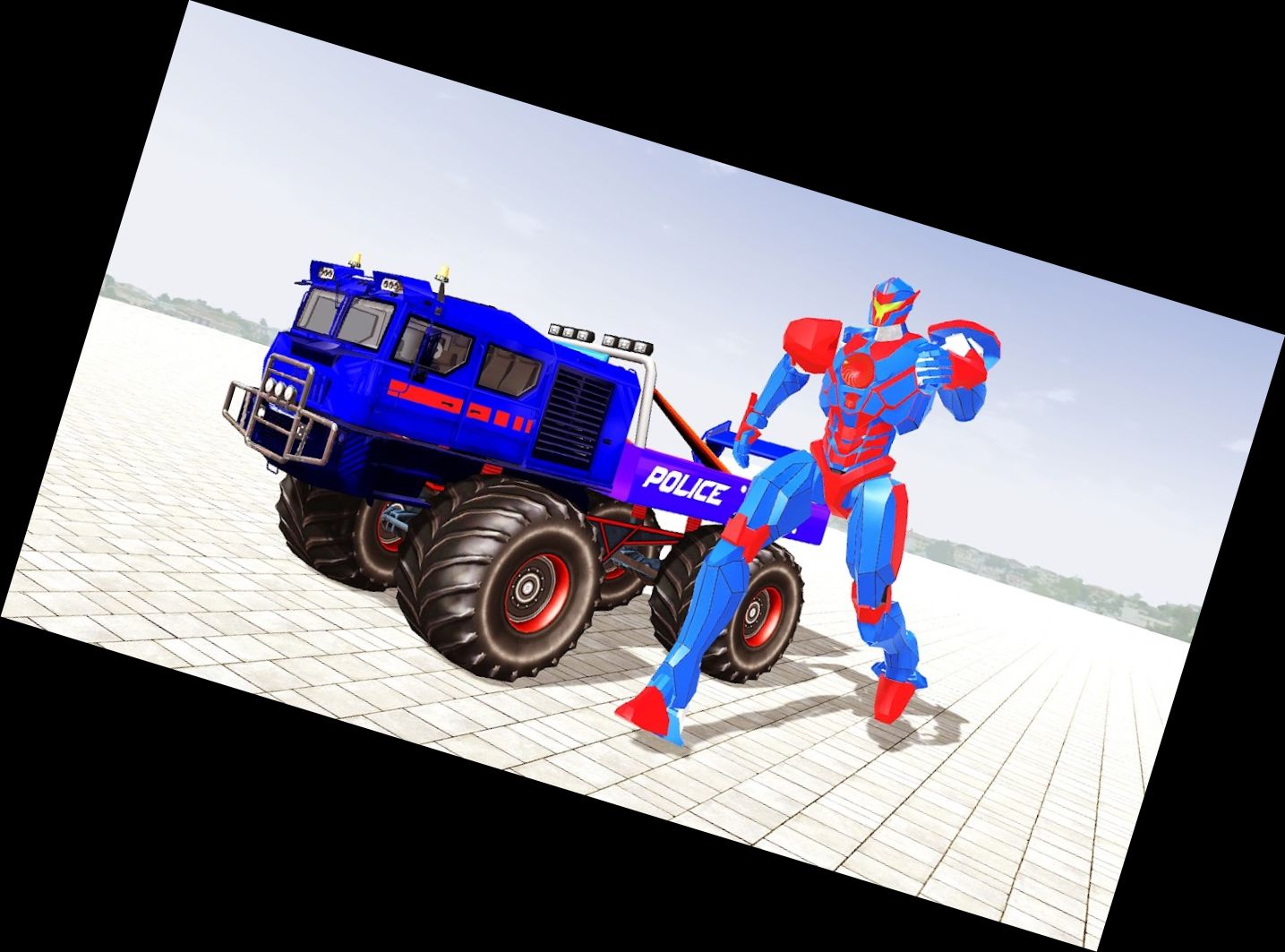 US Monster Truck Robot Kriege 20