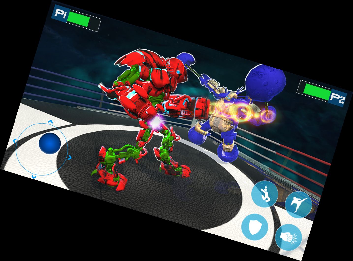 Juego de Lucha de Robots 3D de