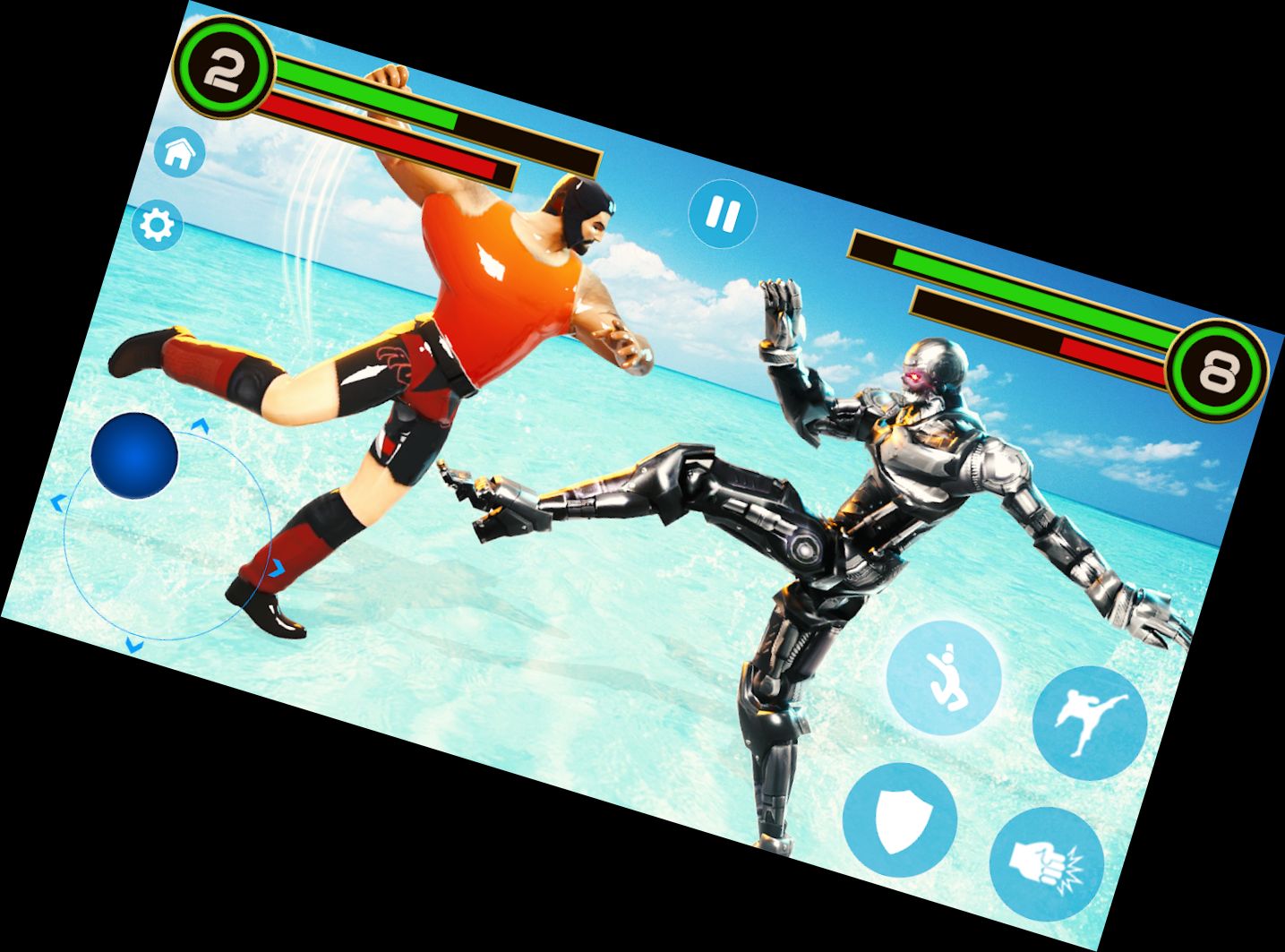 Juego de Lucha de Robots 3D de