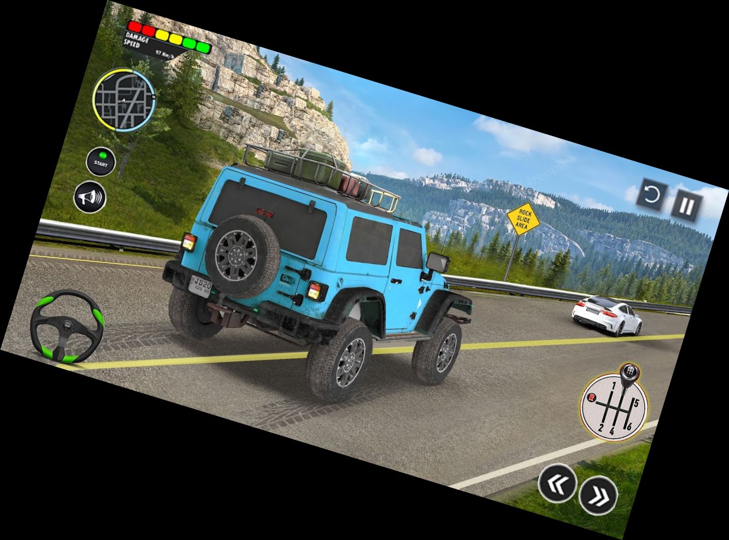 Carreras de Jeep Todo Terreno: Juegos de