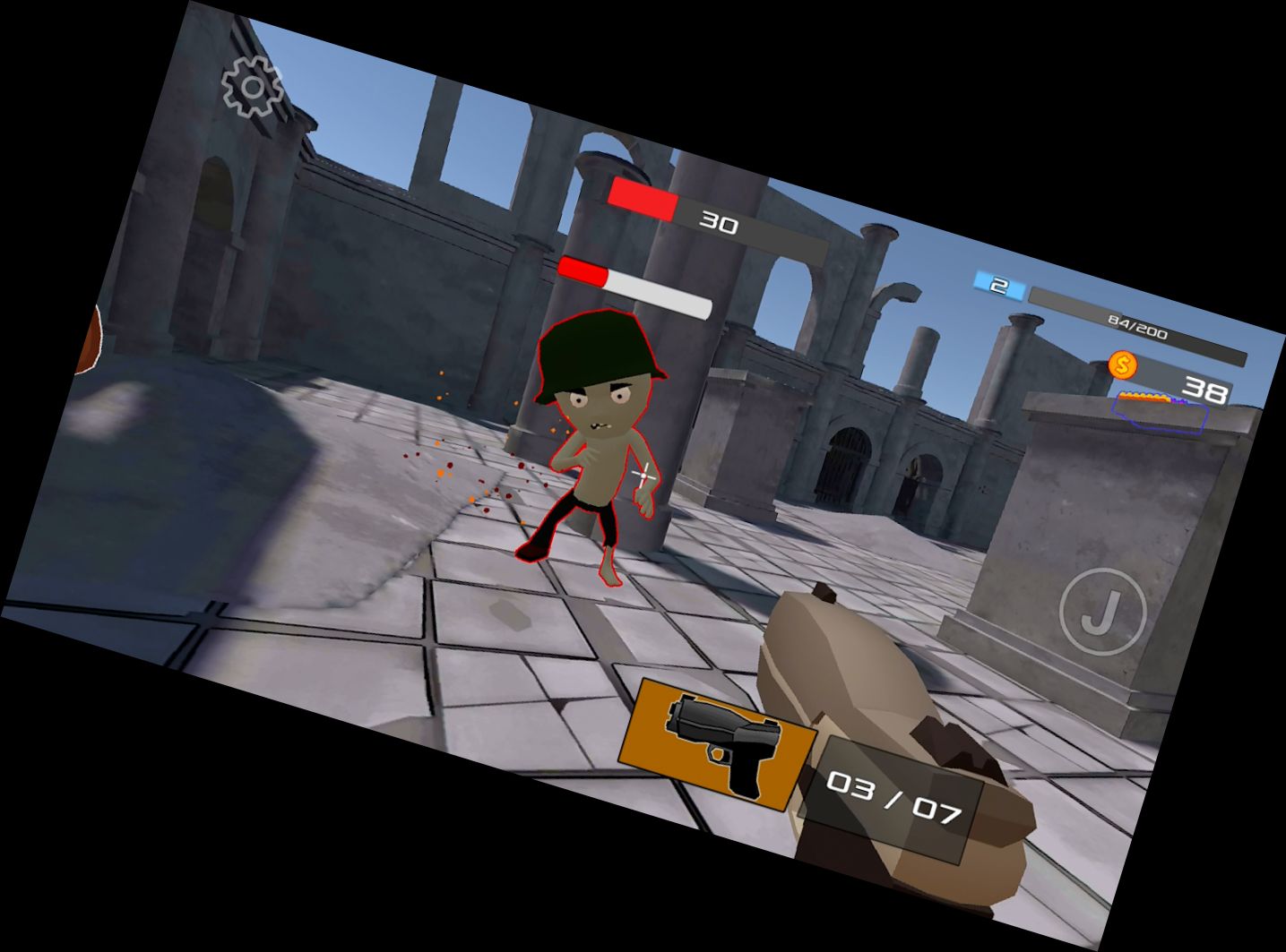 Zombie-Schütze (Überle