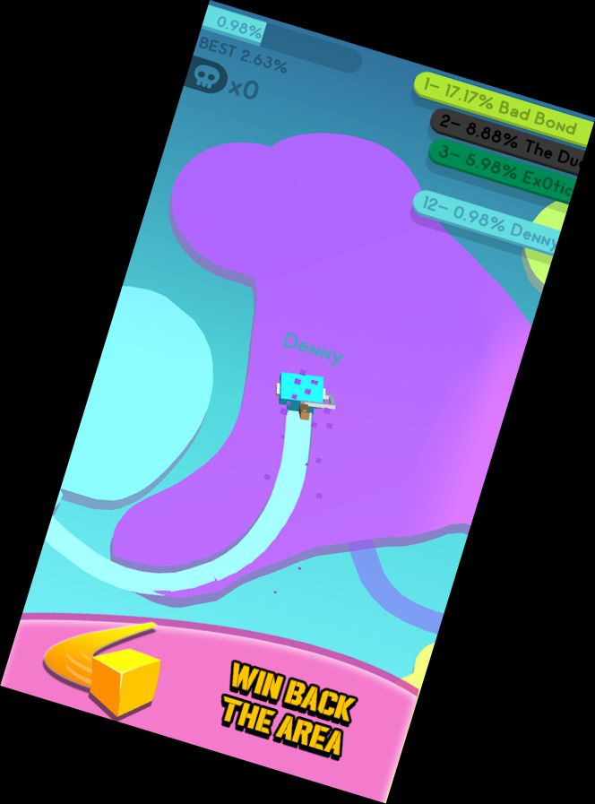 Падіння.io 3D: М