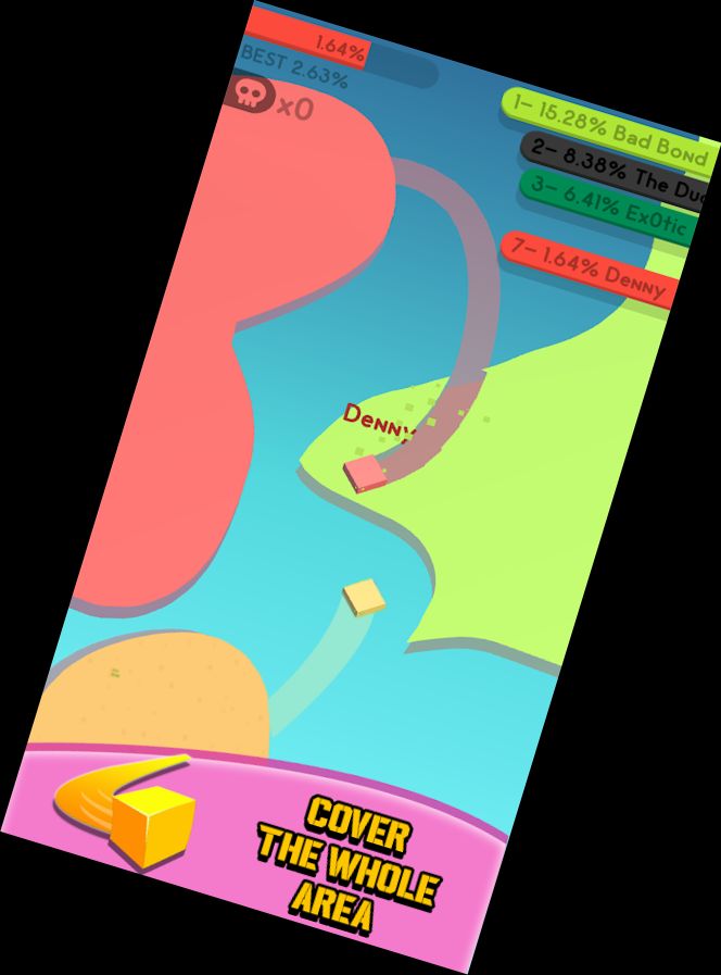 Падіння.io 3D: М