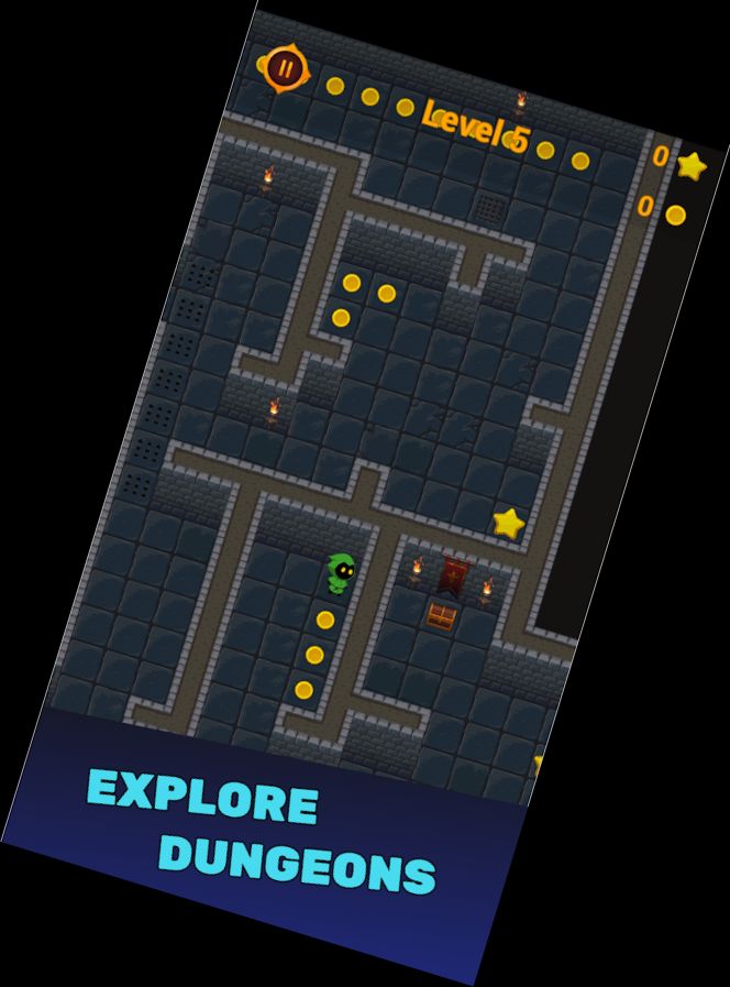 Grab des Goldes: Dungeon-Labyrinth