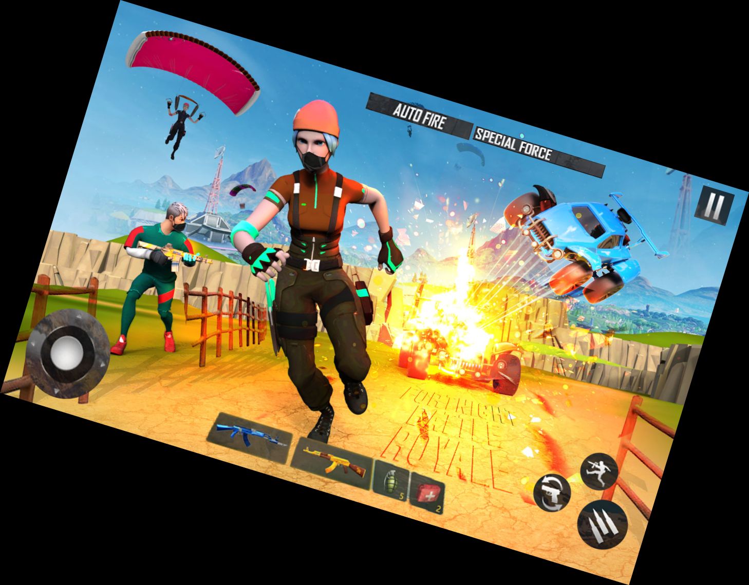 Festungs Trupp Epos Battle Royale