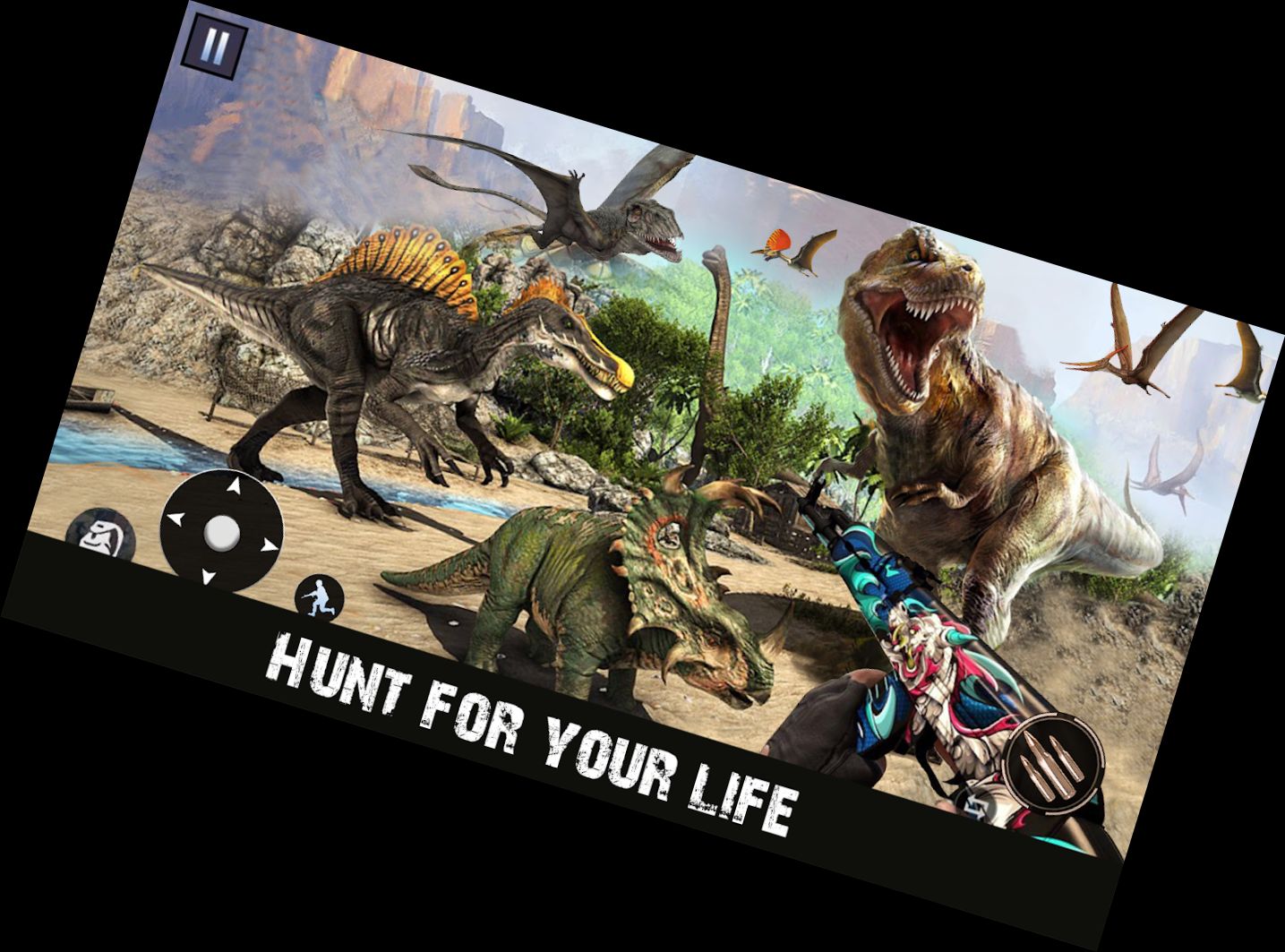 Dinosaur-Jäger-Scharfschütze-S