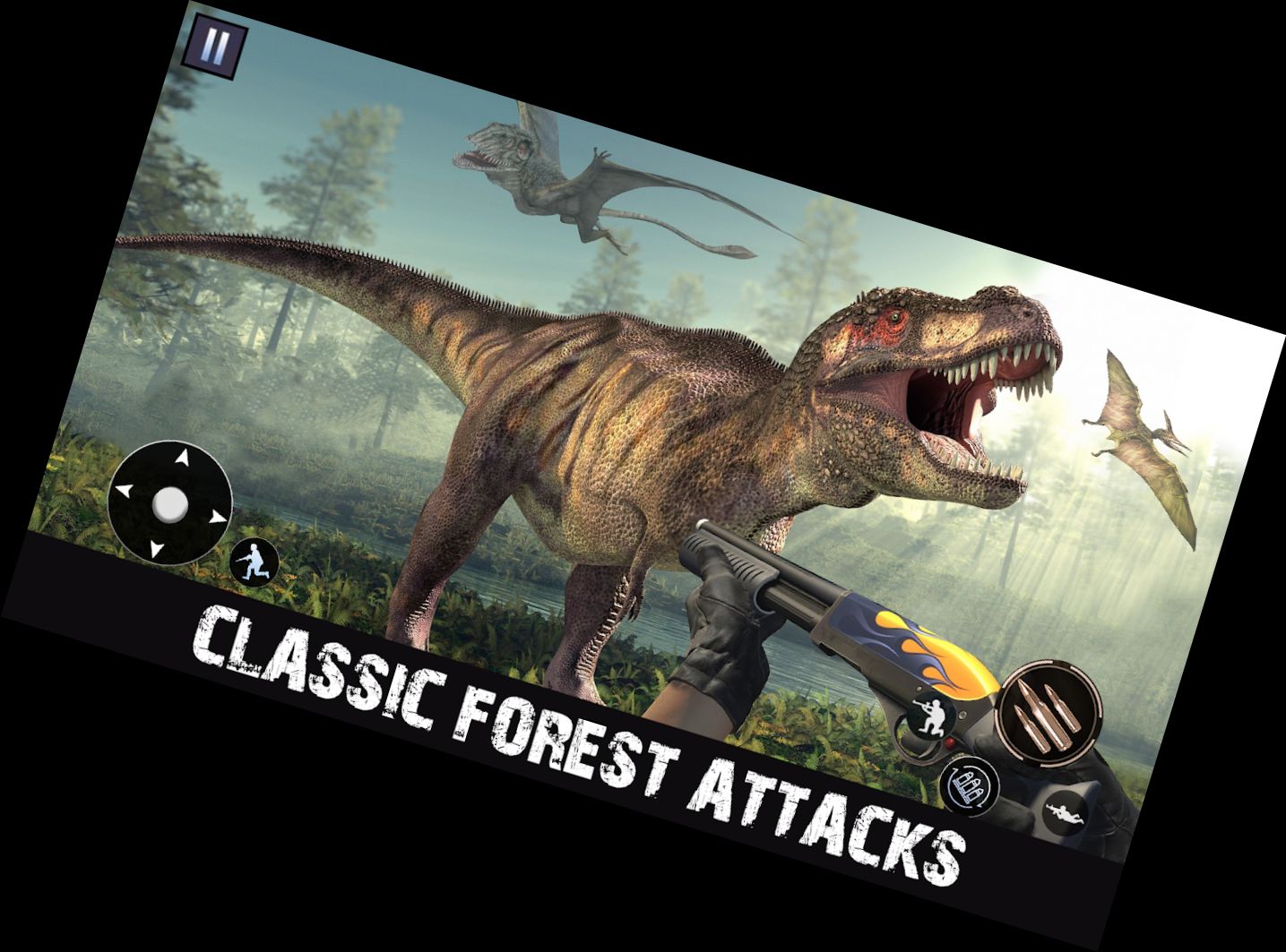 Dino Tracker Sniper Shooting Game