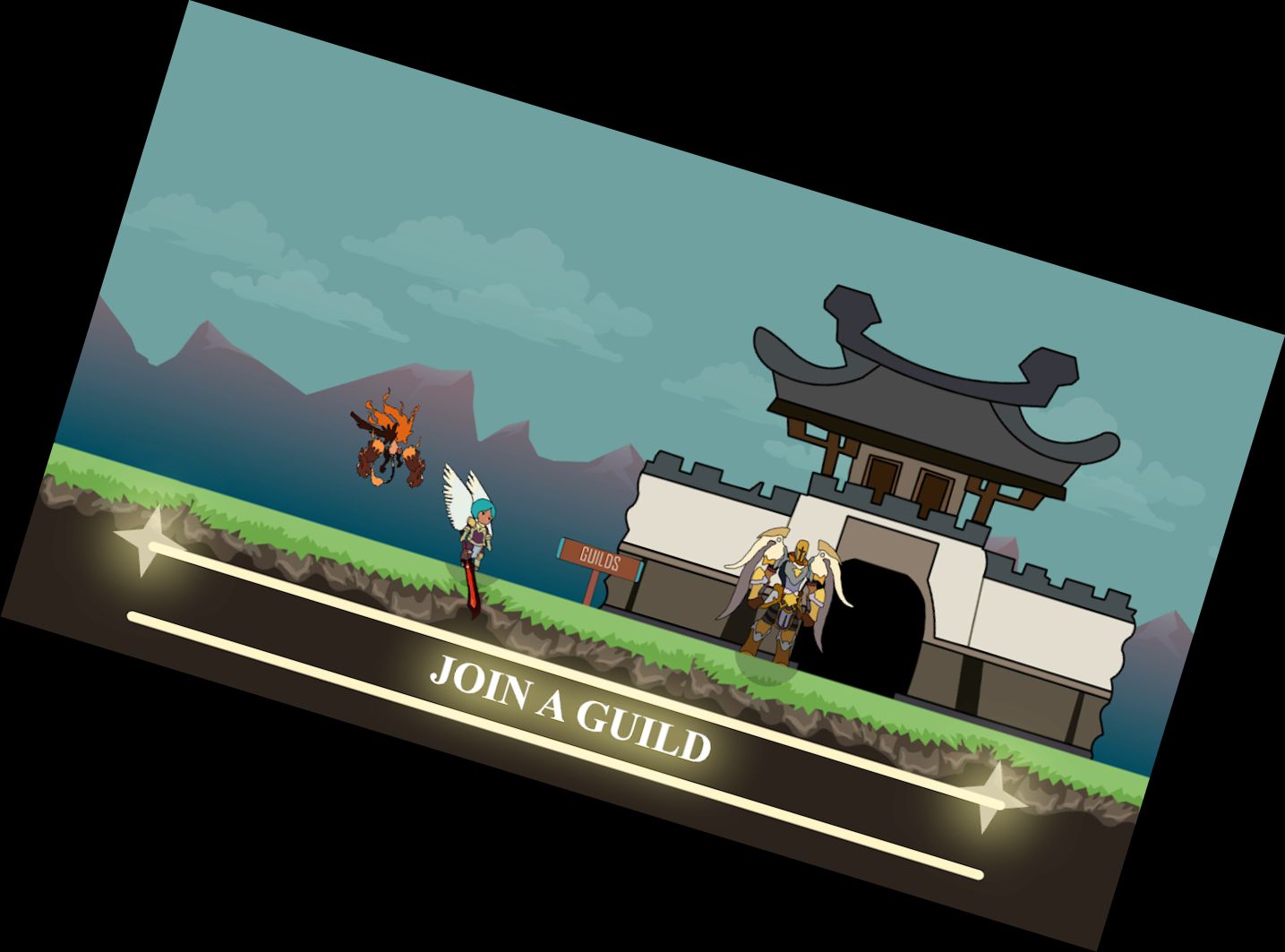 Ruhender Ritter: Semi-Idle RPG