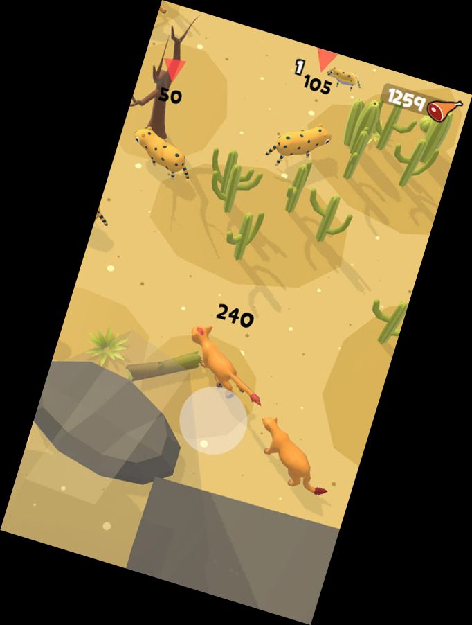 Savage Lion: 3D Hunting Territory