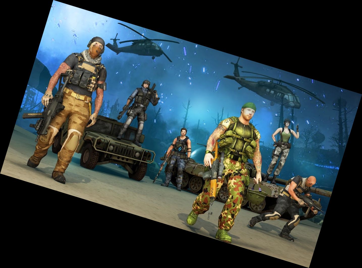 US-Army-Karate-Kampfspiel