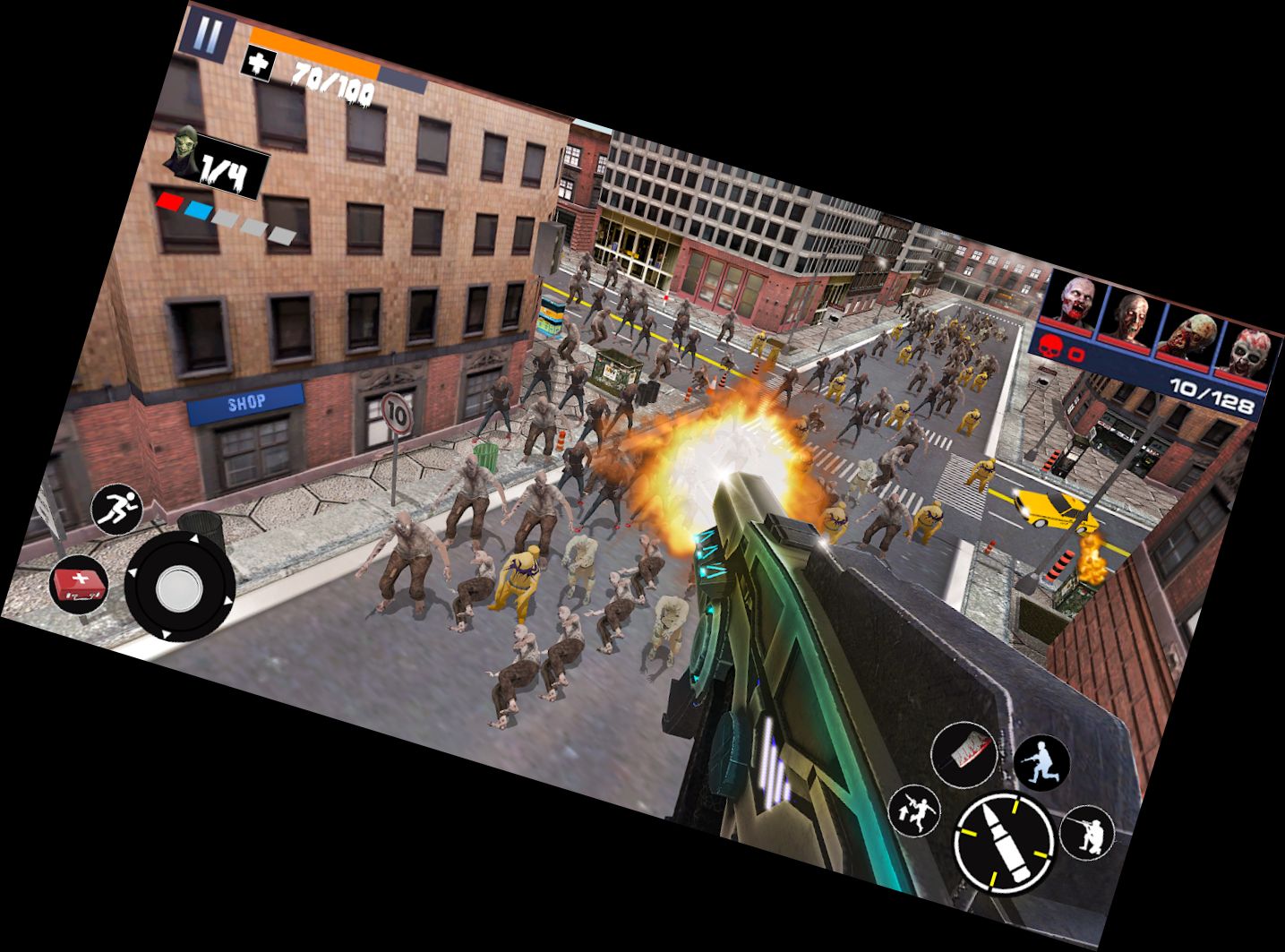 Zombie-Jäger-Scharfschütze