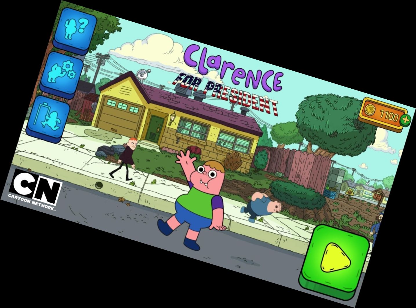 Clarence für Präsident