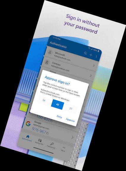 Microsoft Authenticator -> Microsoft аутентифікатор