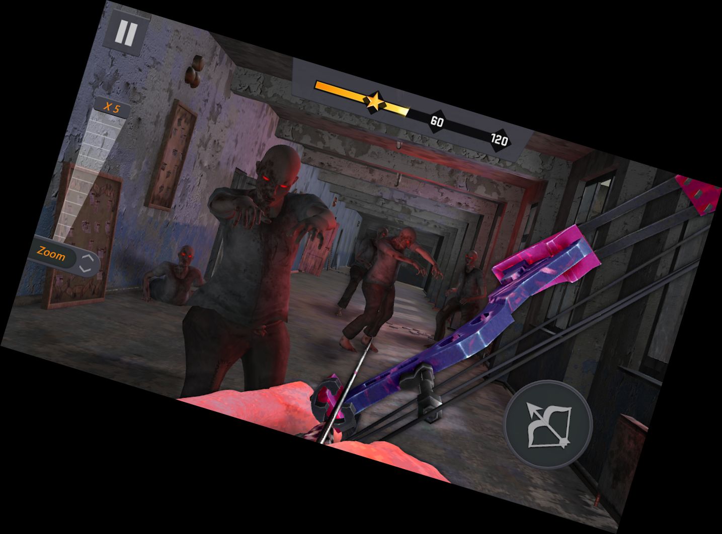 Zombie Crush - Archery Hero wird zu: Zombie