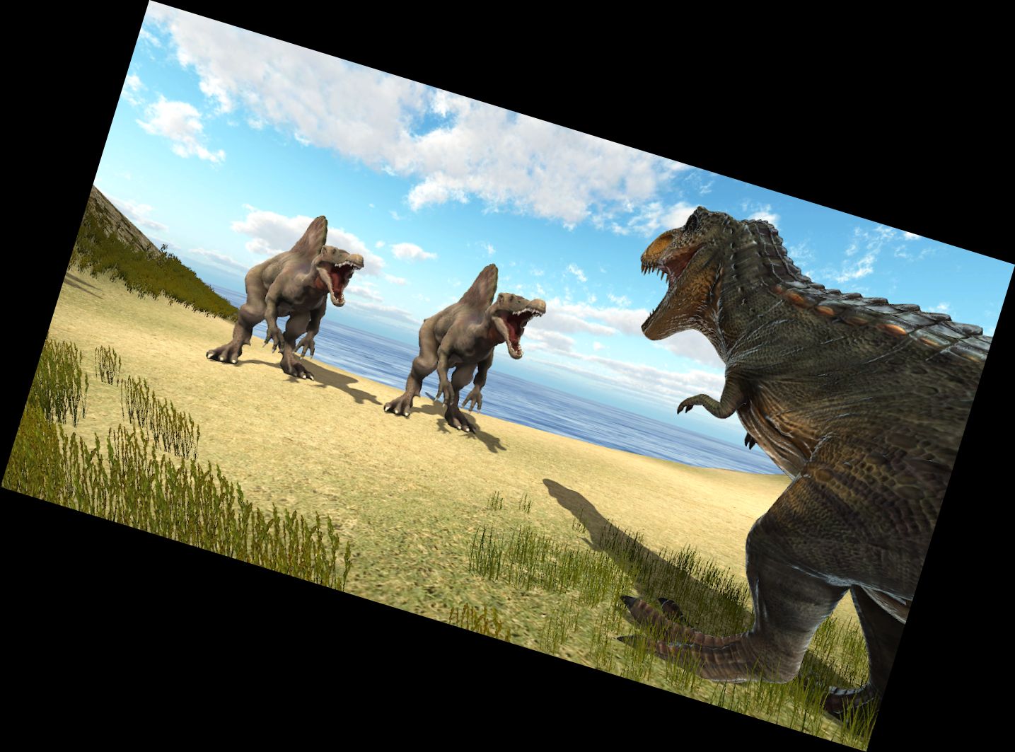 Echtes Dinosaurier-Jagd-S